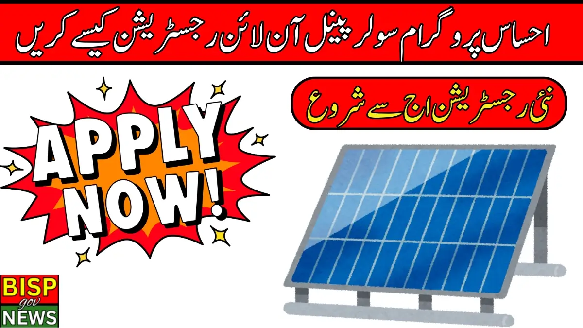 Ehsaas Program Solar Panel