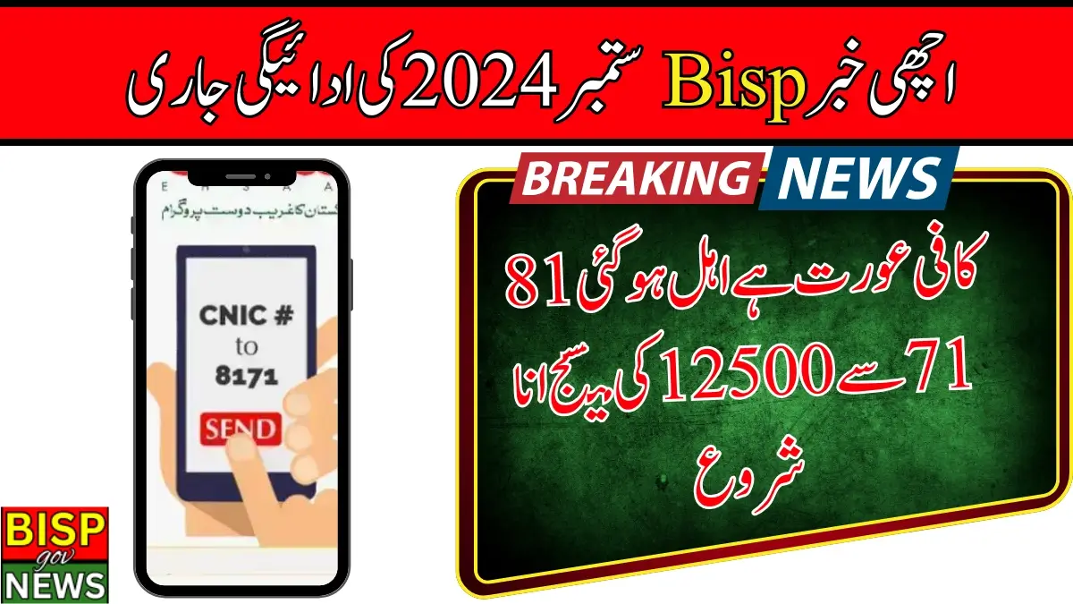 Bisp September 2024 Payment